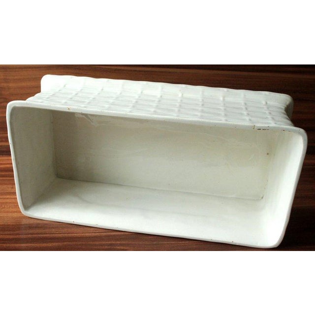 1950s Original Old German Ceramic Fish Pot - Herring Pot - Beautifull Kitchen Decoration For Sale - Image 10 of 11