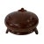 2000 - 2009 Chinese Zen Oriental Round Wood Ding Shape Incense Display For Sale - Image 5 of 7