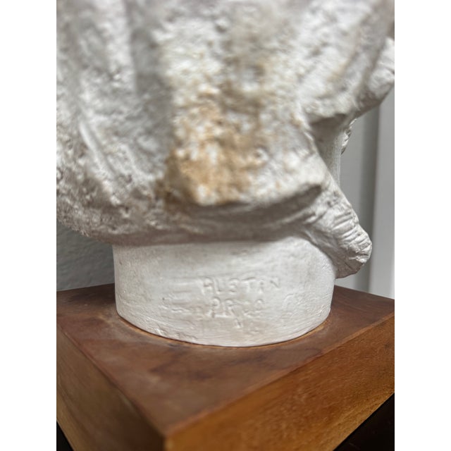 Vintage Classical Male Head Sculpture by Austin Productions For Sale In Los Angeles - Image 6 of 8