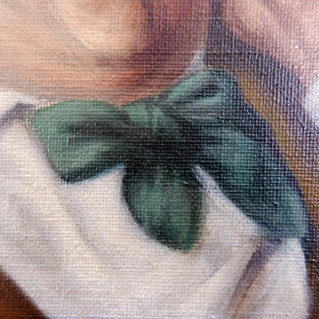 Max Verveert, Portrait, Painting on Canvas For Sale - Image 9 of 12