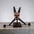 A rare signed modernist tabletop sculpture by celebrated Mexican artist Manuel Felguérez. Executed in painted wood and...