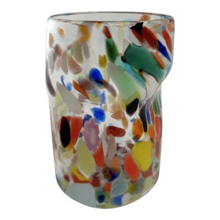 Murano Style Goto Drinking Glass - Egg Skin For Sale