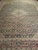 Antique Persian Tabriz Mahi Rug, Hand-Knotted Wool, Herati Geometric Pattern, Navy & Pale Red, 9x12 For Sale - Image 11 of 15