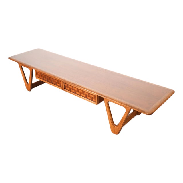 1960s Lane Perception Model 908-09 Coffee Table For Sale
