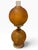 Hollywood Regency Vintage Amber Hobnail Double-Globe Gone With the Wind Parlor Lamp For Sale - Image 3 of 5