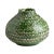 Contemporary Green and Grey Feathered Vase, Small For Sale - Image 3 of 3