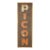 Vintage French Enameled Steel Picon Advertising Sign For Sale