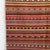Large Indian Beige Rug with Red, Yellow and White Stripes and Geometric Borders, 1980s For Sale - Image 9 of 18