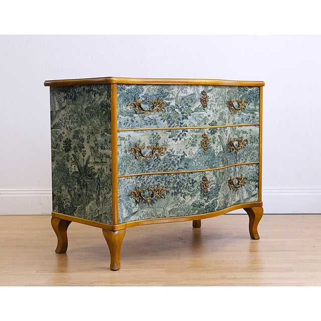 Mid-Century Modern Vintage Rococo Style Dresser from GP & J Baker, Sweden, 1940s For Sale - Image 3 of 13