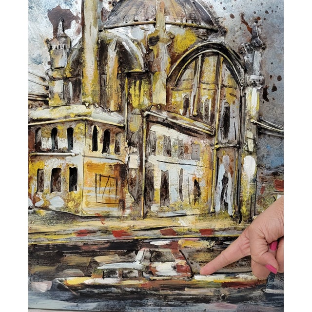 Hagia Sophia Church Mosque Istanbul Turkey Turkish Scene 3D Mixed Media Wall Art Metal Wood Art For Sale - Image 11 of 12