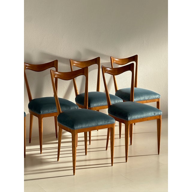 Dining Chairs, 1950s, Set of 6 For Sale - Image 12 of 16