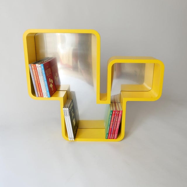Wood Vintage Lacquered Wood Wall Shelf, 2000s For Sale - Image 7 of 12
