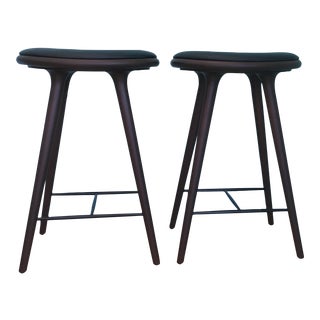 Mater Counter High Stools - A Pair For Sale