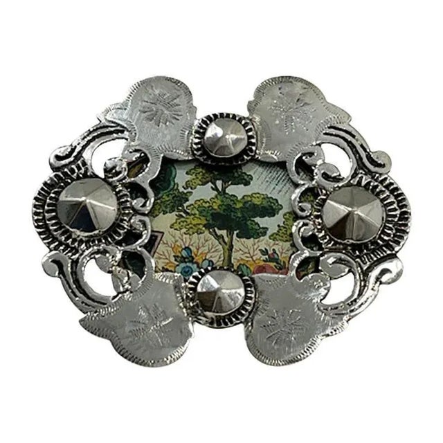 Silver Small Dutch Photo Frame in Silver, 1865 For Sale - Image 8 of 8