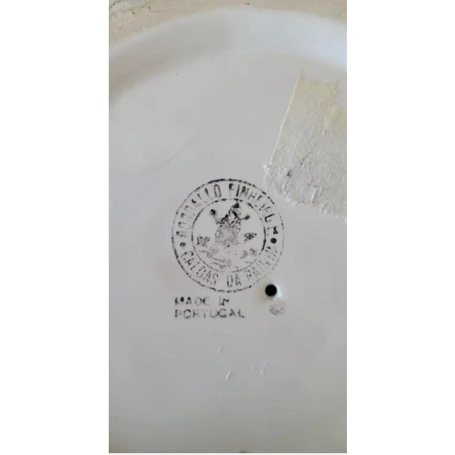 Late 20th Century Vintage Bordallo Pinheiro Large Scale Trompe l'Oleil Fruit Basket For Sale - Image 5 of 18