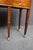 Maitland-Smith Mahogany Inlaid Console Table With Six Drawers and Brass Paw Feet For Sale - Image 11 of 15