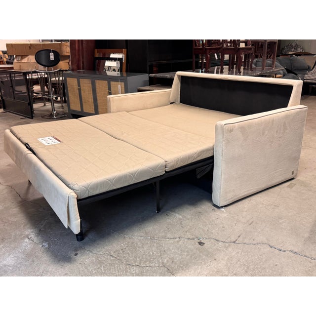 Queen Size American Leather Nuevo Comfort Sleeper Sofa For Sale - Image 11 of 12