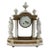 Sèvres Parian Attr, Louis Xv, French Mantle Clock, Parian, Bronze, 19th Century For Sale