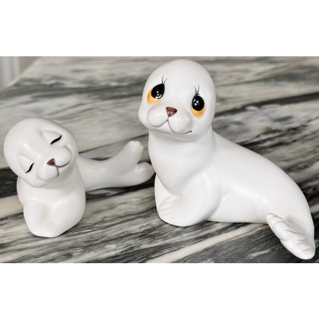 Vintage Oxford Maritime Seal Figures - A Pair For Sale - Image 13 of 18
