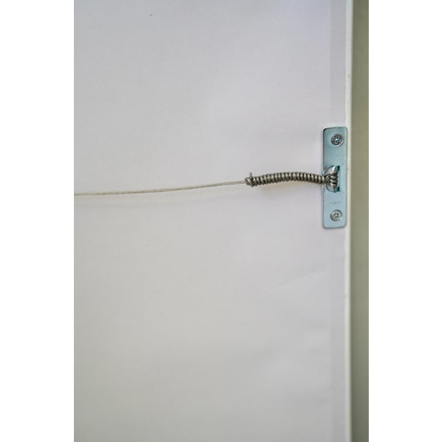 2020s Emily Keating Snyder Framed 'Sage/Neon' Print, 19.5" X 25", White Frame For Sale - Image 5 of 5