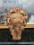 A sculptural Italian ceramic lion attributed to Aldo Londi for Bitossi, featuring the designer’s signature stylized form...