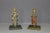 Polychrome Wood Sculptures, North India, 19th Century, Set of 2 For Sale - Image 11 of 13