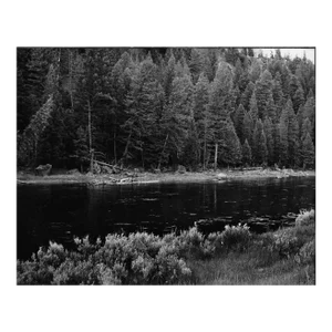 1969 Yellowstone National Park River Landscape Photograph by Don Ware