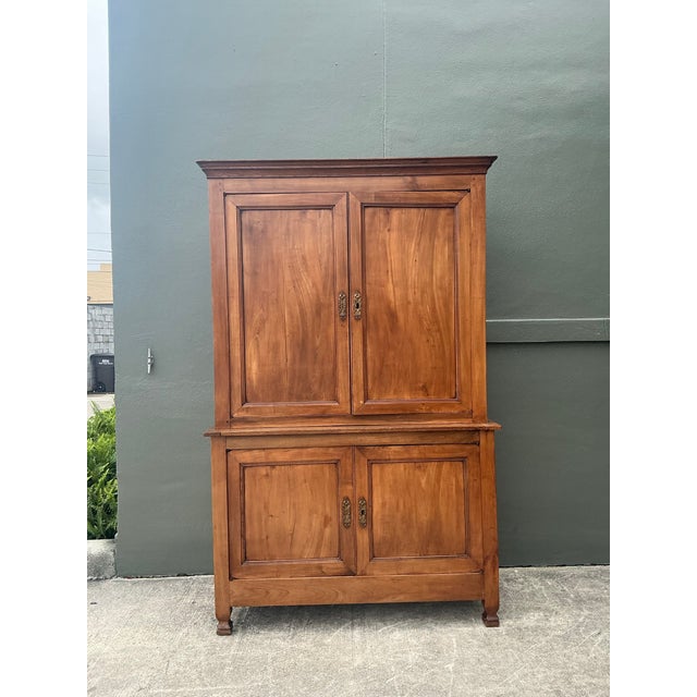 Vintage Wood Panel Cabinet For Sale In West Palm - Image 6 of 12