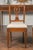 Set of Four Italian 1820s Neoclassical Dining Room Chairs with Carved Splats For Sale - Image 11 of 12