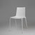 21th Century White Design Chair, Belgium For Sale - Image 11 of 11