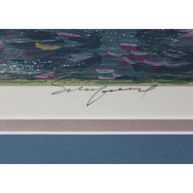 Michael Schofield Signed, Numbered & Framed Print "Flower Song" For Sale - Image 6 of 10