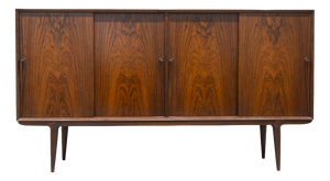 Vintage Danish Rosewood Credenza by Gunni Omann for Omann Jun, 1960s