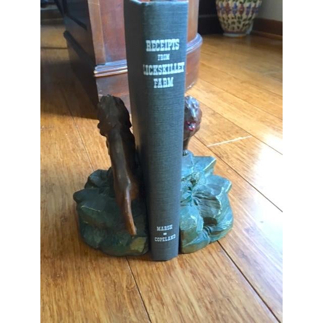 Early 21st Century Antique 1920-30s Ko Kronheim & Oldenbusch Lion Bookends For Sale - Image 5 of 8