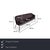 Here you get an upholstered bench from the Freifrau brand that will add a relaxed touch to your dining table. The cover is...