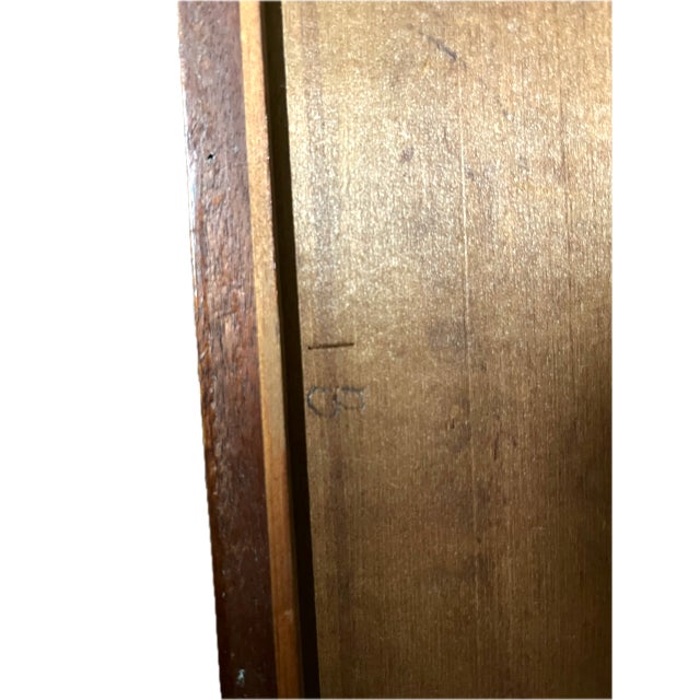 Antique Late 19th Century Sheraton Style Mahogany Two-Drawer Side Table For Sale - Image 10 of 11