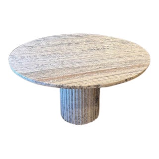 Contemporary Stone Dining Table For Sale