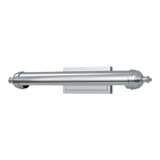 Regina Andrew Devon Steel Picture Light, Large, Polished Nickel For Sale