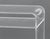 Modern Clear Acrylic "Waterfall" Rolling Bar Cart For Sale - Image 4 of 8