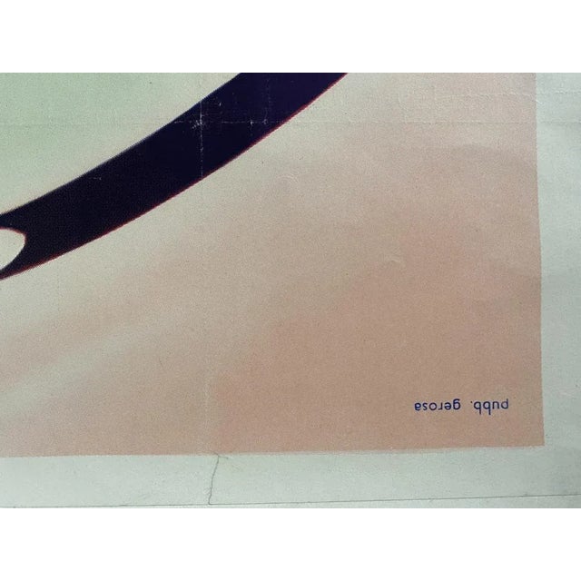 Italian Giovanola Milano Advertising Poster, 1960s For Sale - Image 4 of 7