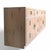 Refinished Mount Airy Bleached Oak Sideboard With Brass Hardware, Mid-Century For Sale - Image 11 of 18