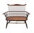 Vintage 1940s Rock Maple Windsor Bench For Sale - Image 10 of 10