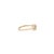 Round Emerald Trilogy Vintage Ring With Diamonds in 14k Yellow Gold Size 5.5 For Sale - Image 9 of 18