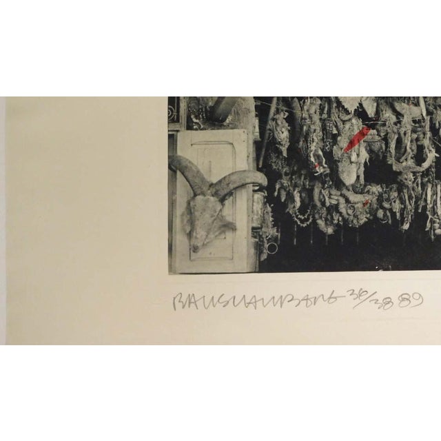 Paper Robert Rauschenberg Morocco 1989 Hand Signed Lithograph For Sale - Image 7 of 7