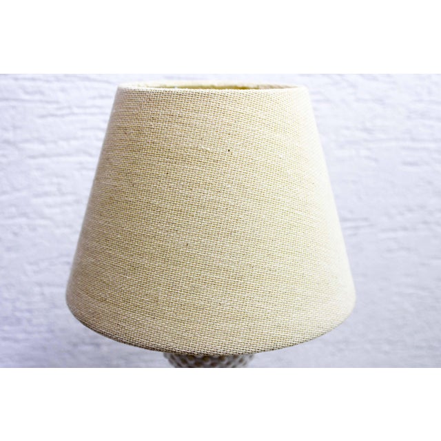 Mid-Century Glass Table Lamp, 1950s For Sale - Image 9 of 12