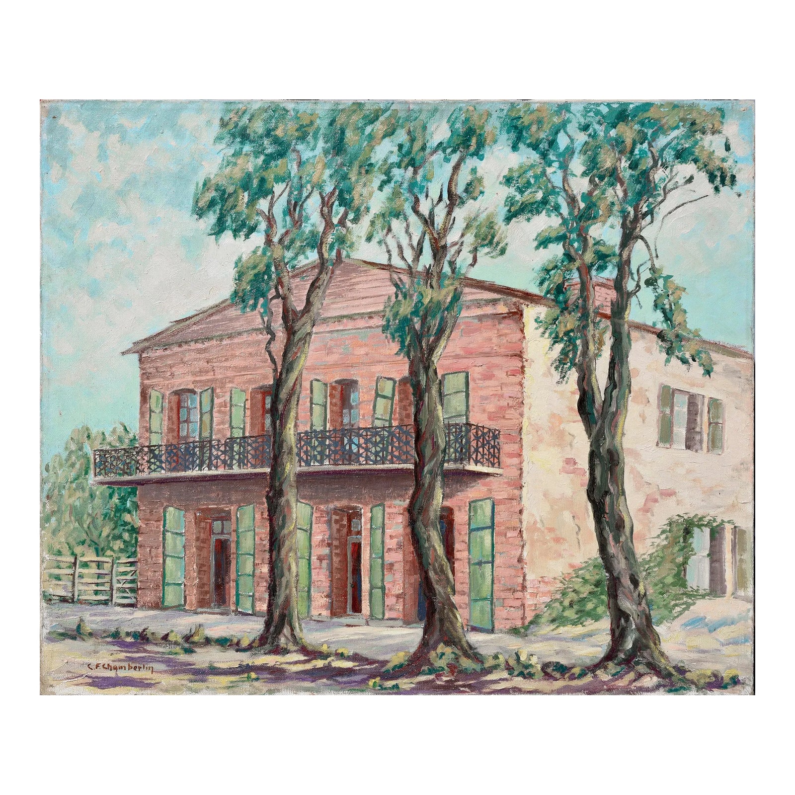 "Old Store, Copperopolis California" MidCentury Village Landscape by