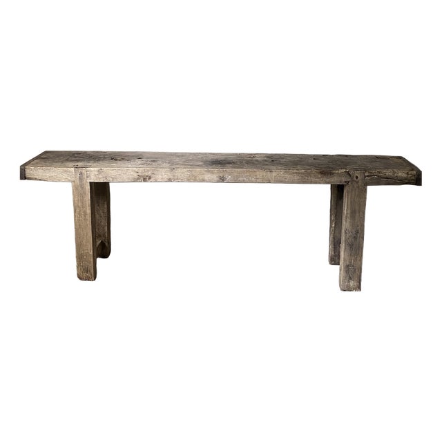 Vintage Oak Workbench, 1950s For Sale