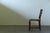 Brutalist Dark Oak Chairs in Light Upholstery, Denmark, 1960s, Set of 6 For Sale - Image 10 of 15