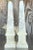Glass Vintage Boho Rock Crystal Obelisks - a Pair For Sale - Image 7 of 9