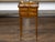 Early 20th Century French Turn of the Century Walnut Side Table with Carved Tray Top and Drawers For Sale - Image 5 of 12