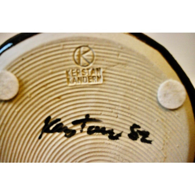 Ceramic Vase by Horst Kerstan, 1982, in Flawless conditions. Designed 1980 to 1989 This piece has an attribution mark, I...